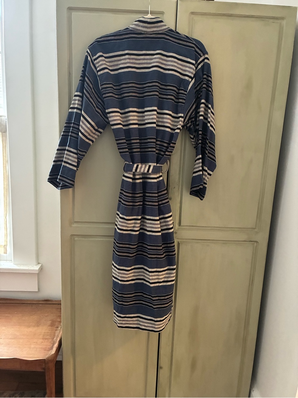 ODD BIRD HANDWOVEN FILIZ TURKISH ROBE SZ S - Picture 7 of 8